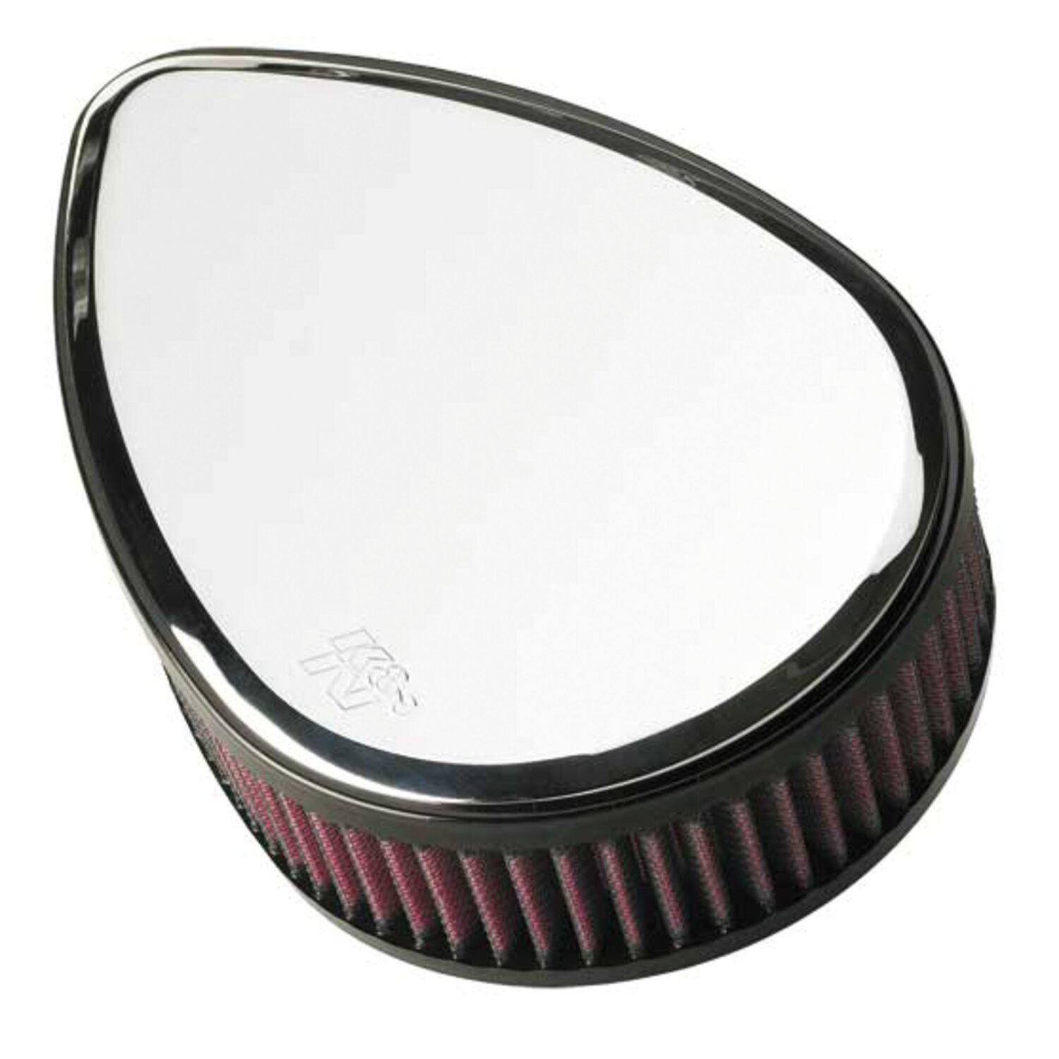 K&N street metal high-flow air intake Torch, Chrome