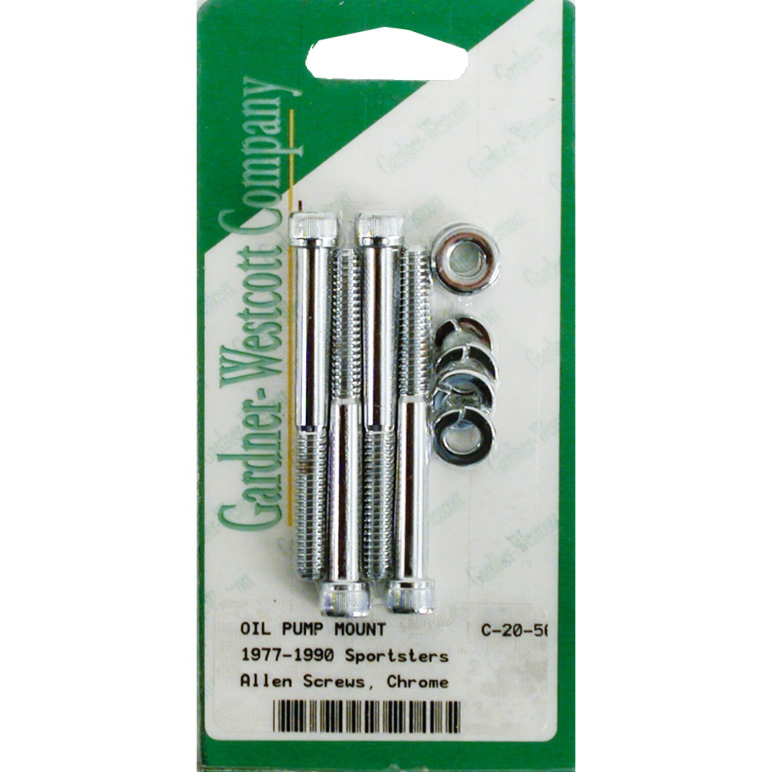 Oil pump mount kit, Chrome