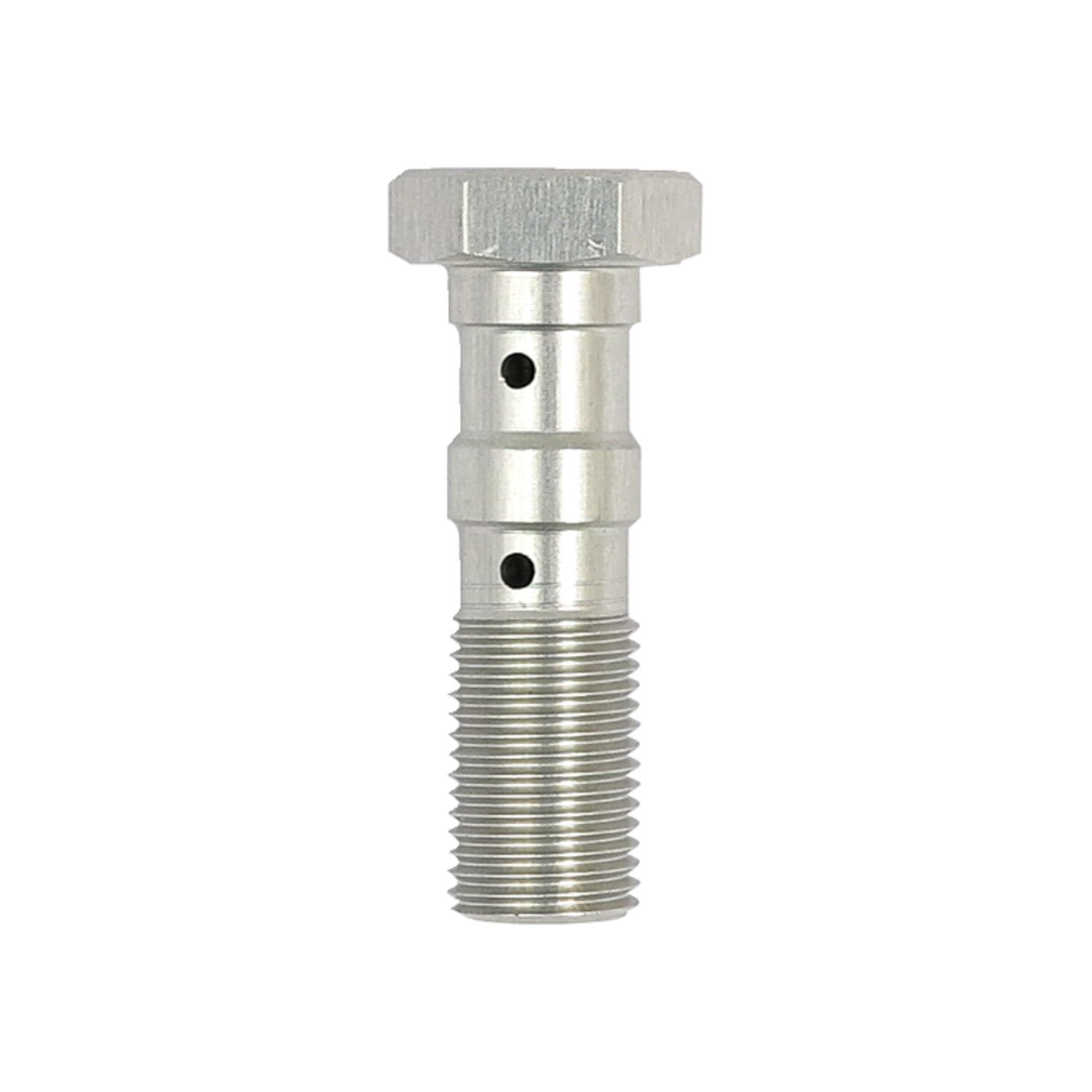 TRW double Banjo Bolt silver anodized M10x1.00