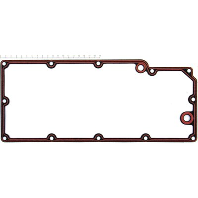 .031" fiber reinforced paper with a silicone bead. OEM replacement reference 26077-99, 26077-99A.