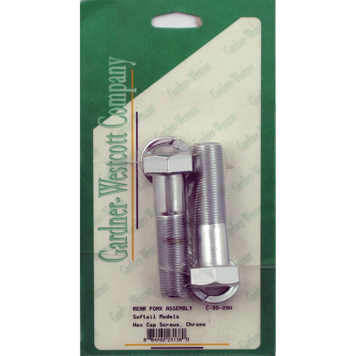 Softail swingarm bolt kit, Chrome