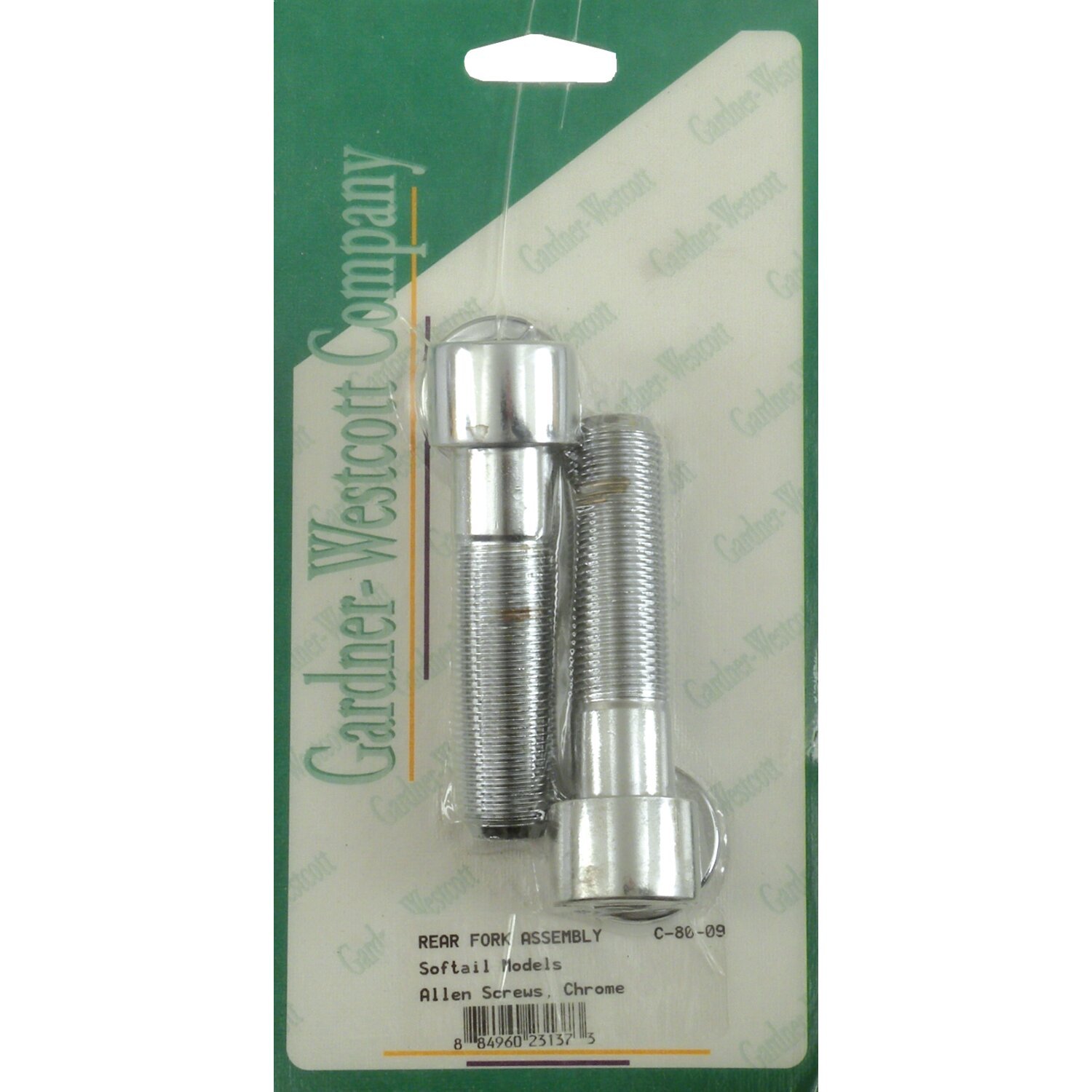 Gardner-Westcott, Softail swingarm bolt kit, Chrome