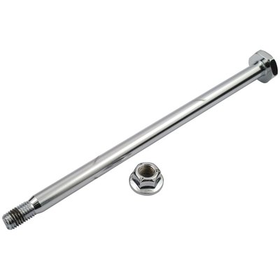 Chrome. Complete with shaft & hex nut.
OEM replacement reference 47610-00 shaft & 7479 nut