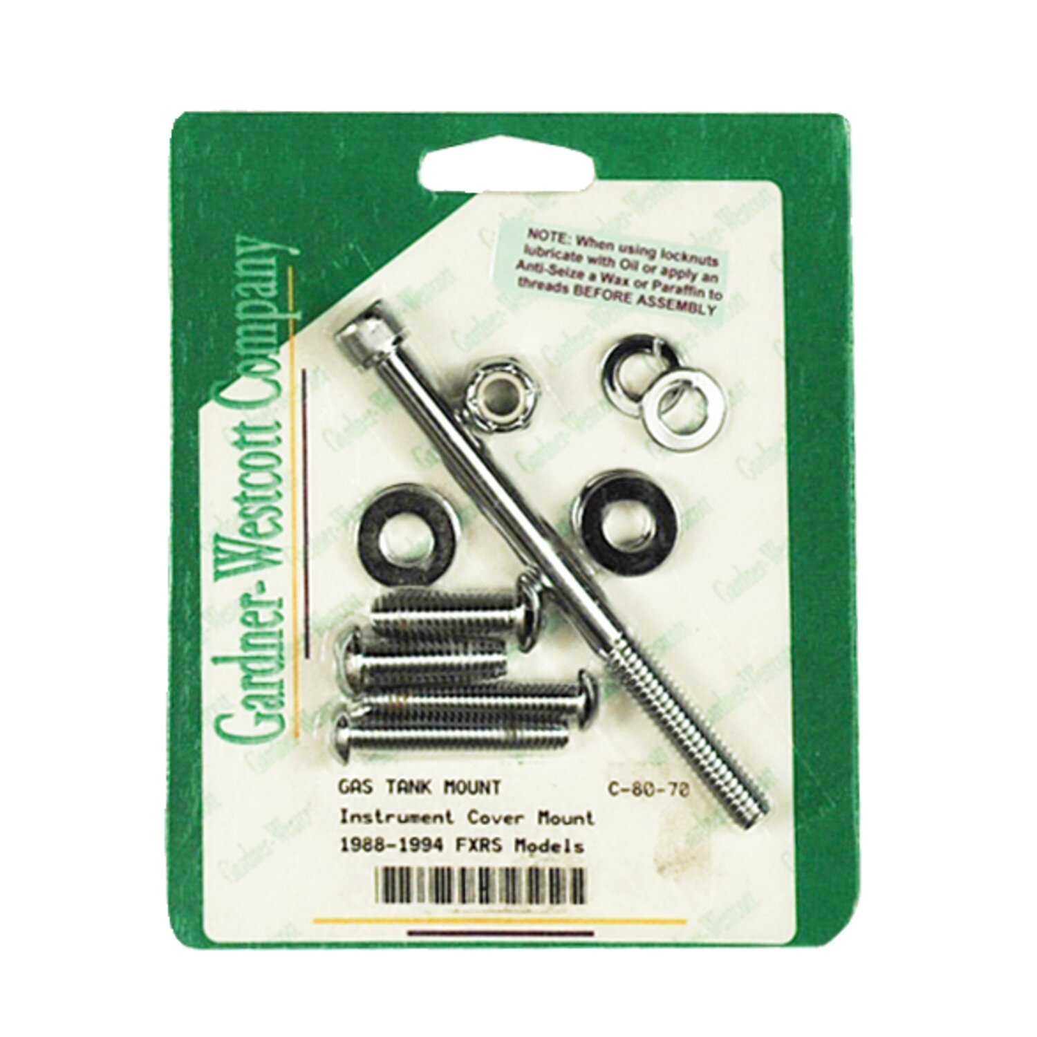 Gardner-Westcott, gas tank mount kit. Allen