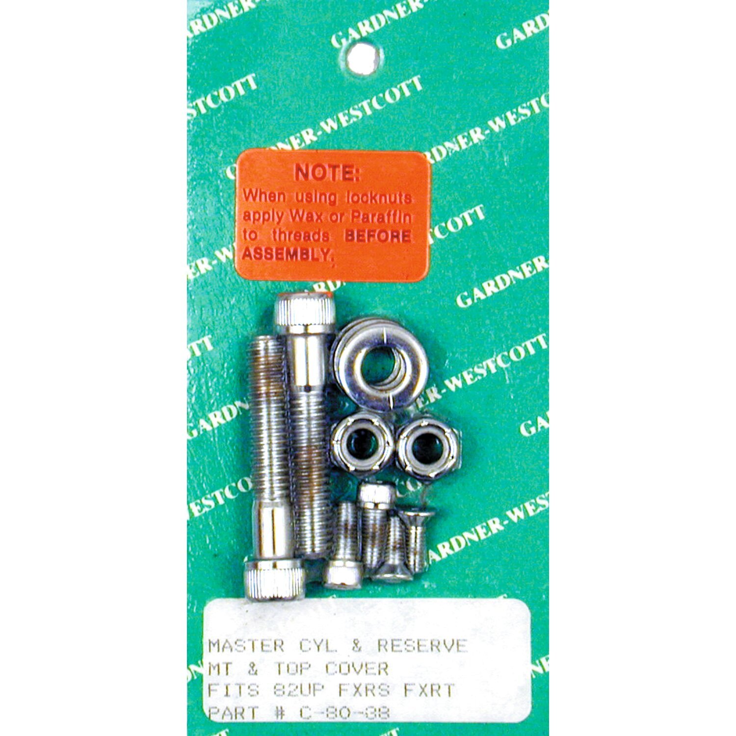 Rear master cyl. mount kit, allen
