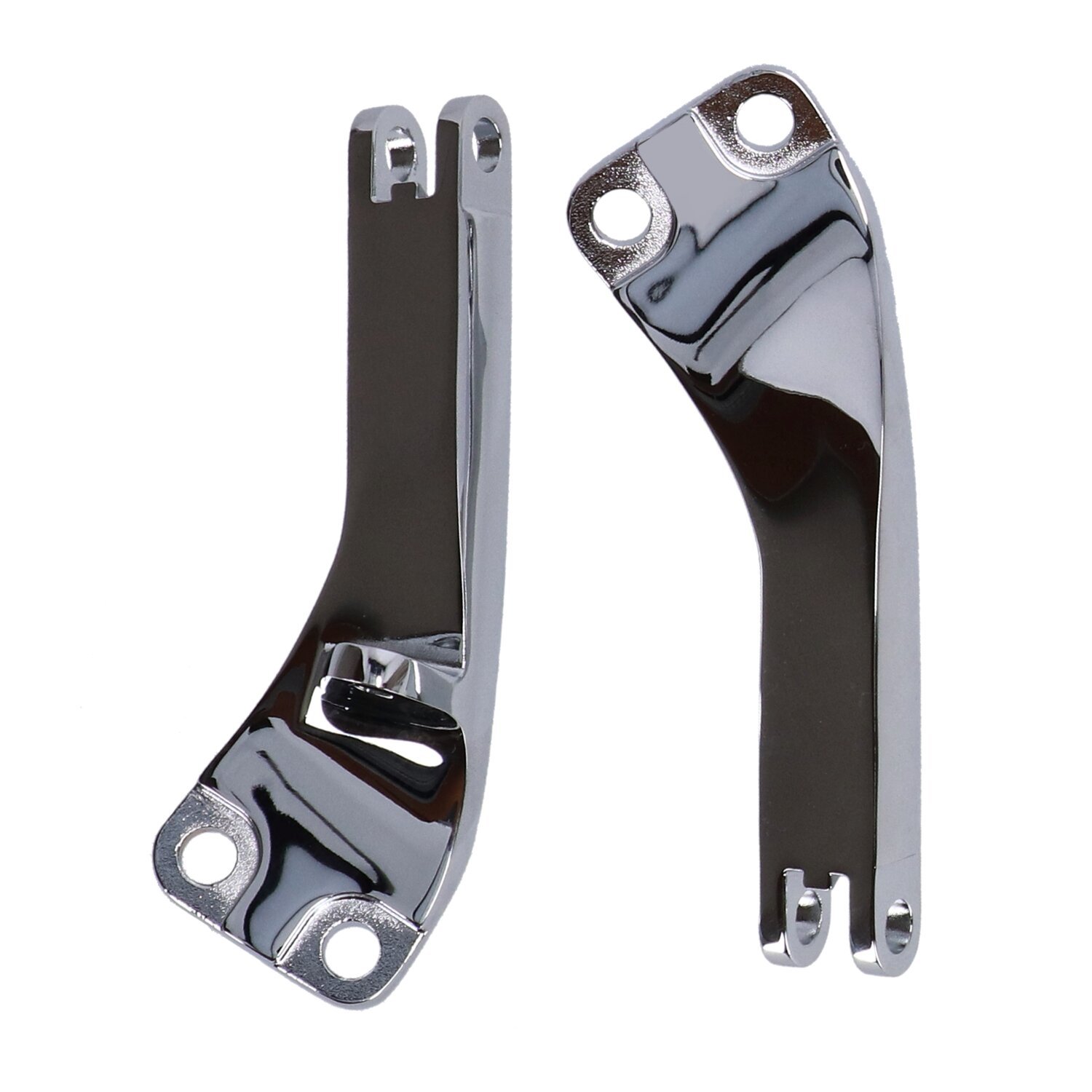 Dyna passenger foot peg mount bracket kit, Chrome