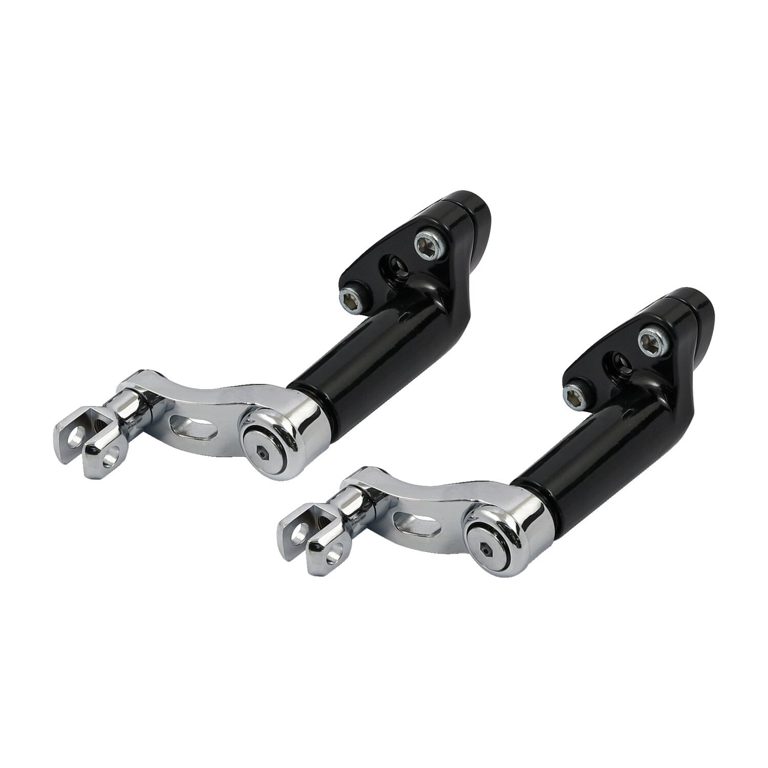 Adjustable passenger peg mount kit, Chrome