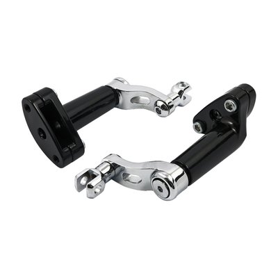 Allows, on some models, up to 360° rotation of the passenger peg. Perfect solution to compensate for leg length and add some additional passenger comfort.