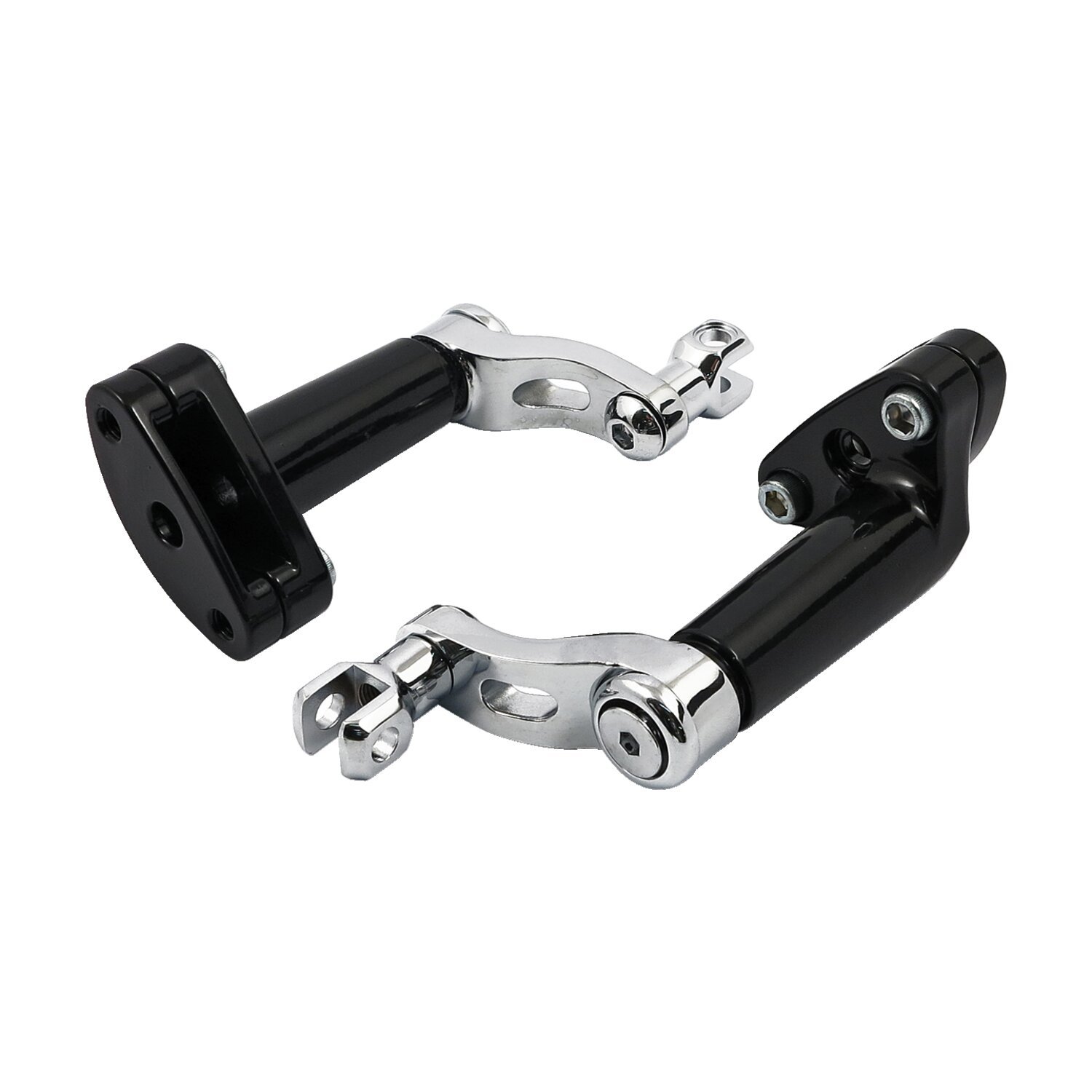 Adjustable passenger peg mount kit