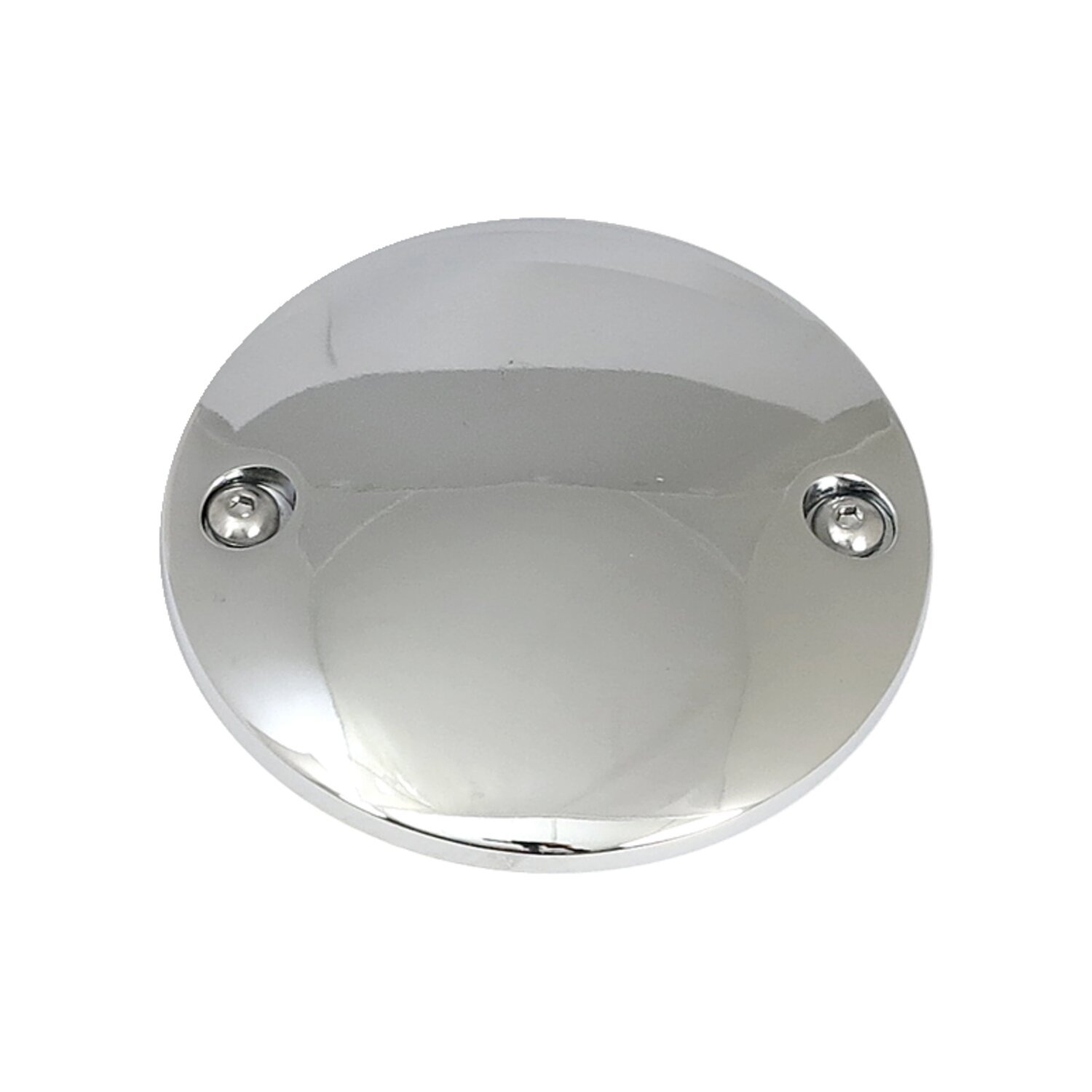 Point cover, domed, Silver, Chrome