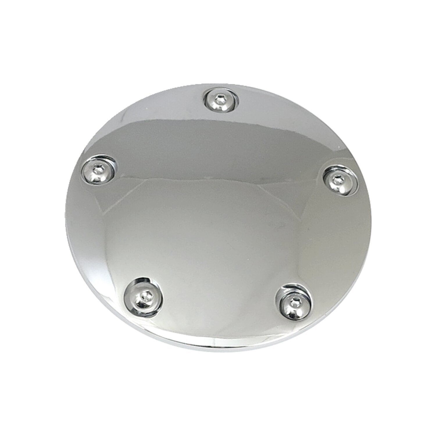 Point cover domed, Chrome