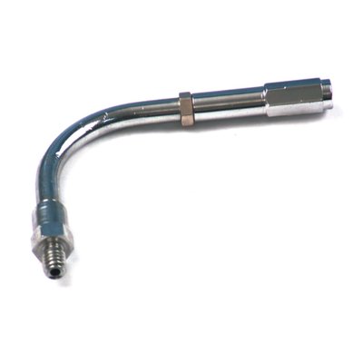 Idle (push). Non-threaded circlip design. 130° elbow angle. Used as replacement or to build your own control cable.