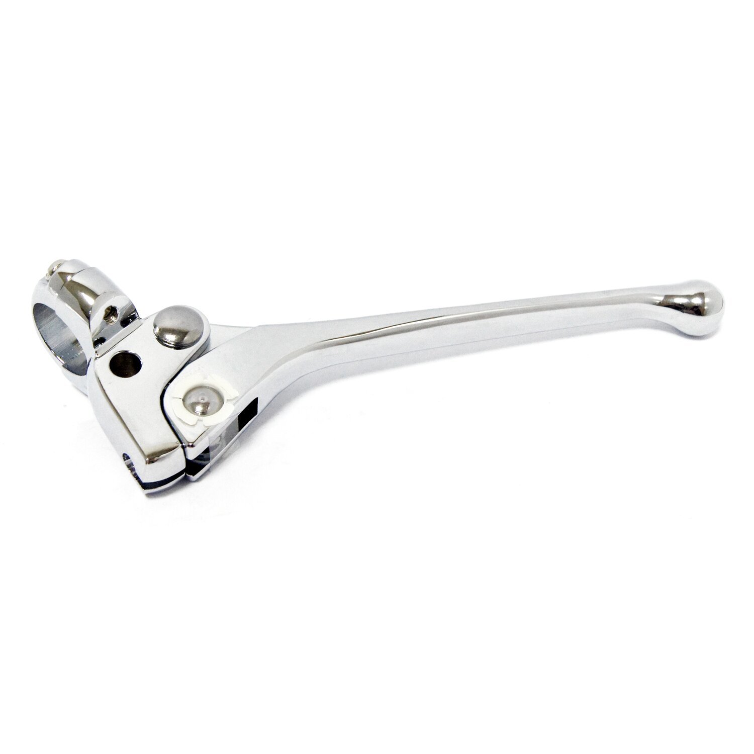 OEM style clutch/brake lever assembly, Unpainted, Chrome