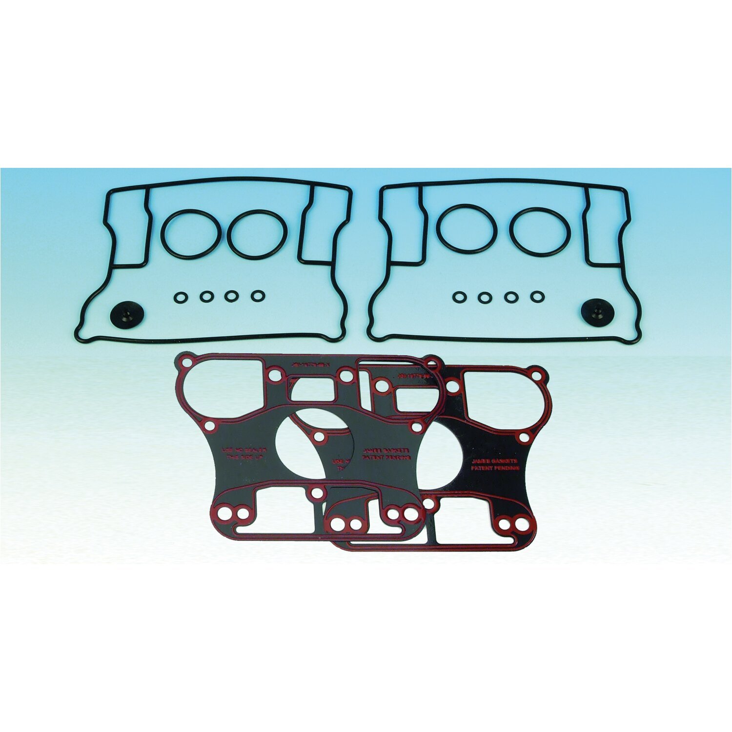 James, gasket set for billet S&S rocker covers
