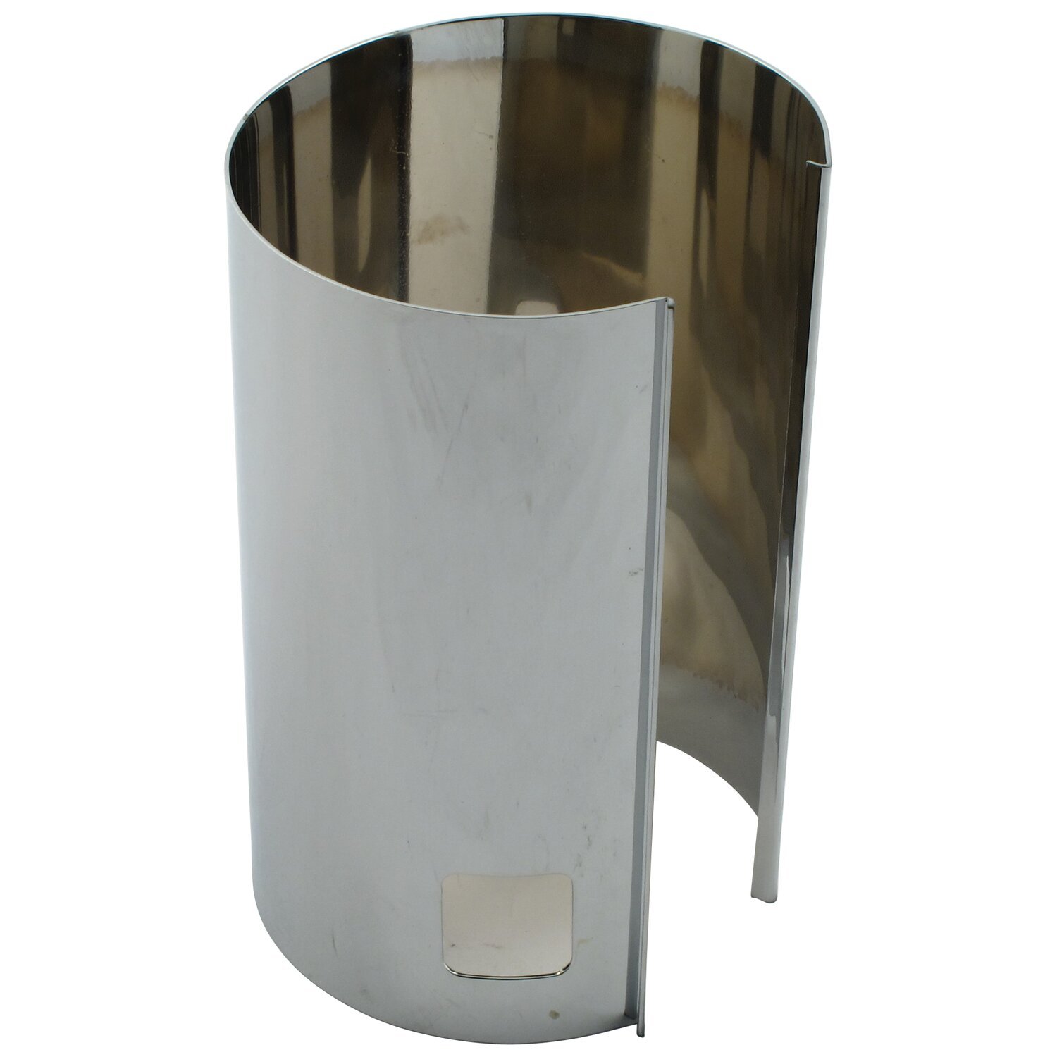 Starter motor cover Prestolite, Silver, Chrome