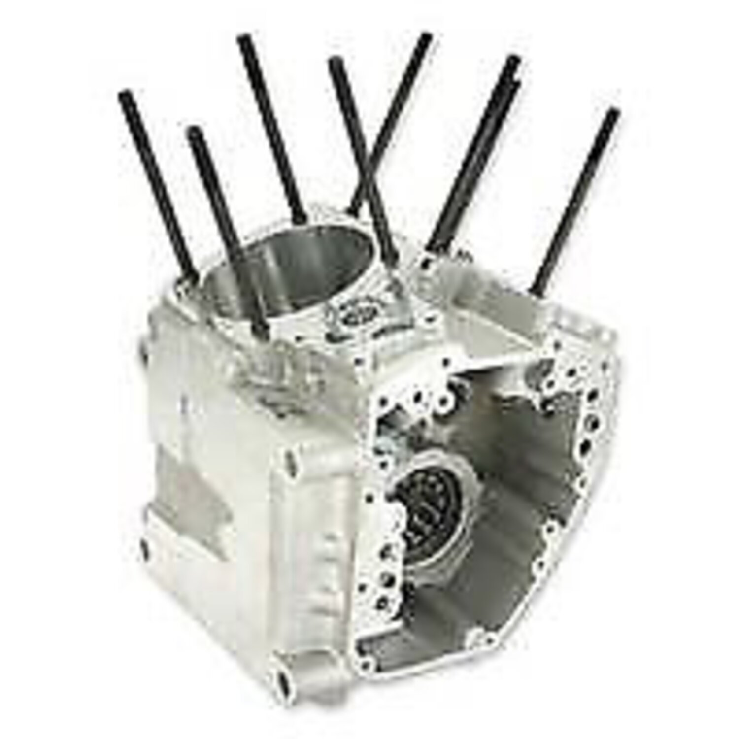S&S, 99-06 crankcase assembly, 4-1/8" bore, Polished