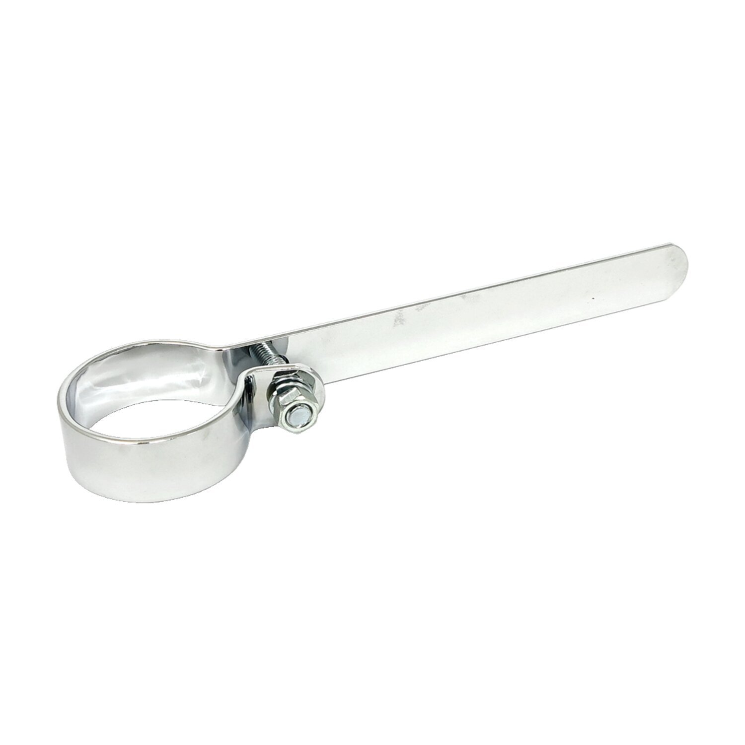 Muffler middle clamp 1-3/4, Chrome