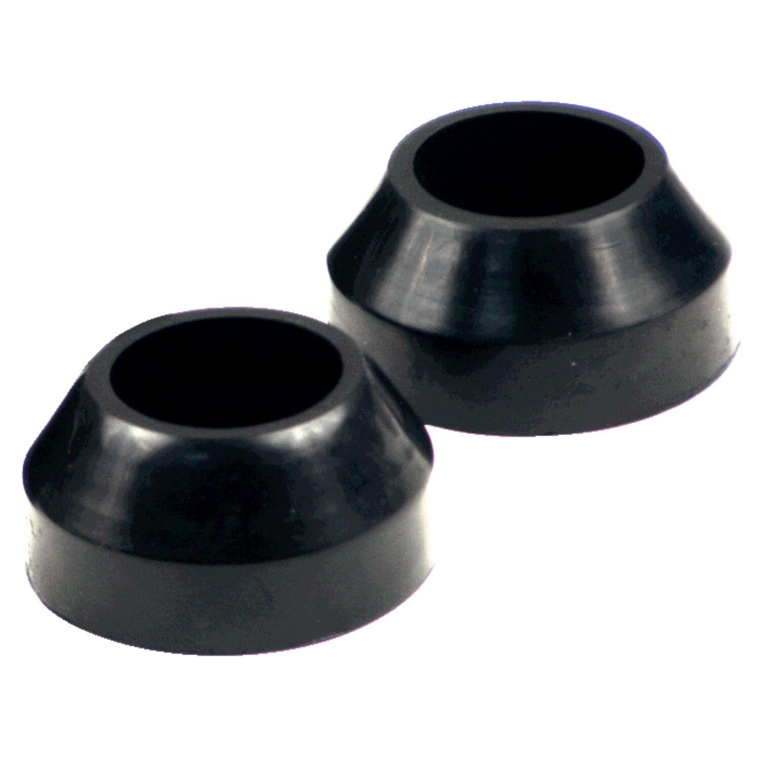 Fork boots, rubber (dust covers). 41mm, Black