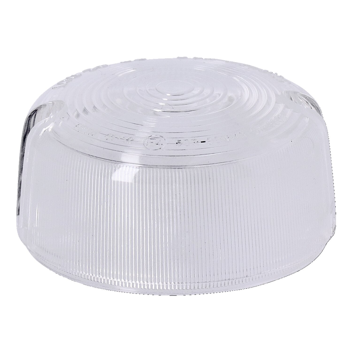 Replacement 3" bullet turn signal lens, Clear