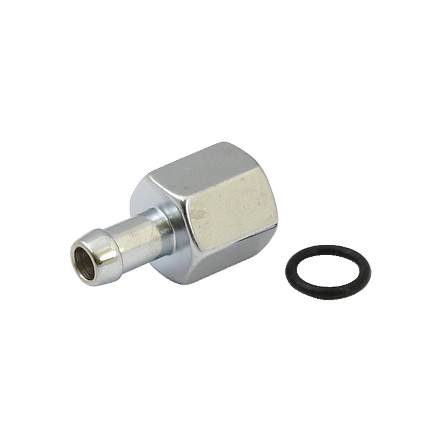 Colony, Linkert fuel line adapter fitting, Chrome