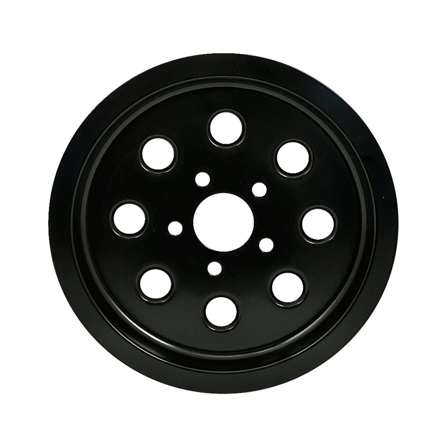 Pulley cover, holes (65t, storm grey black tracker, Matte