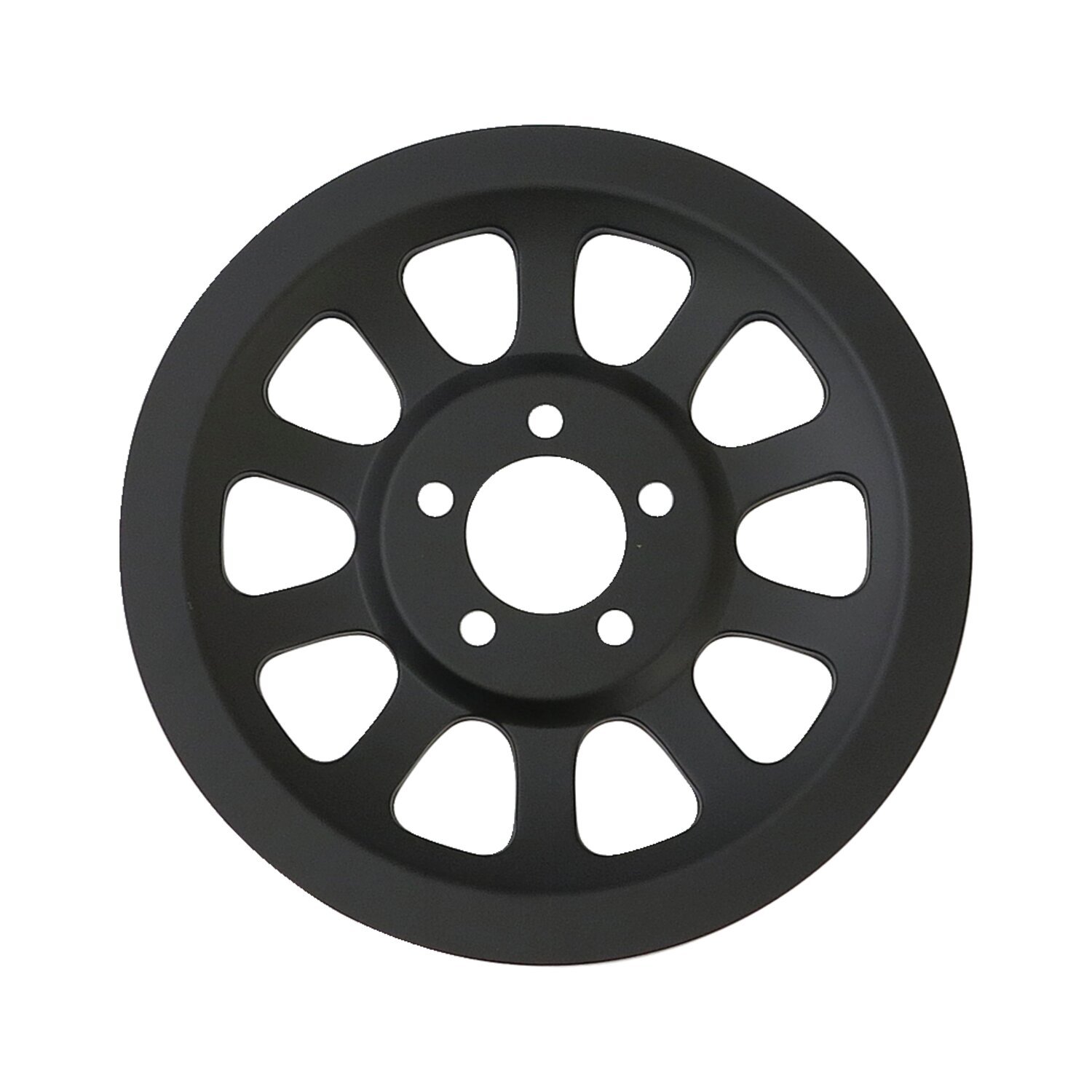 Pulley cover, holes (66t, storm grey black tracker, Matte