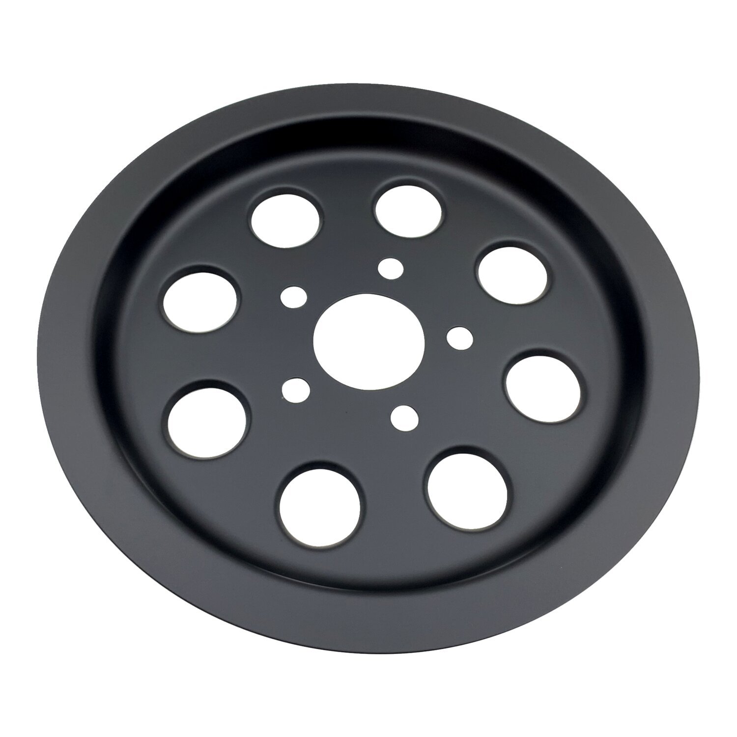 Pulley cover, holes (61t, storm grey black tracker, Matte