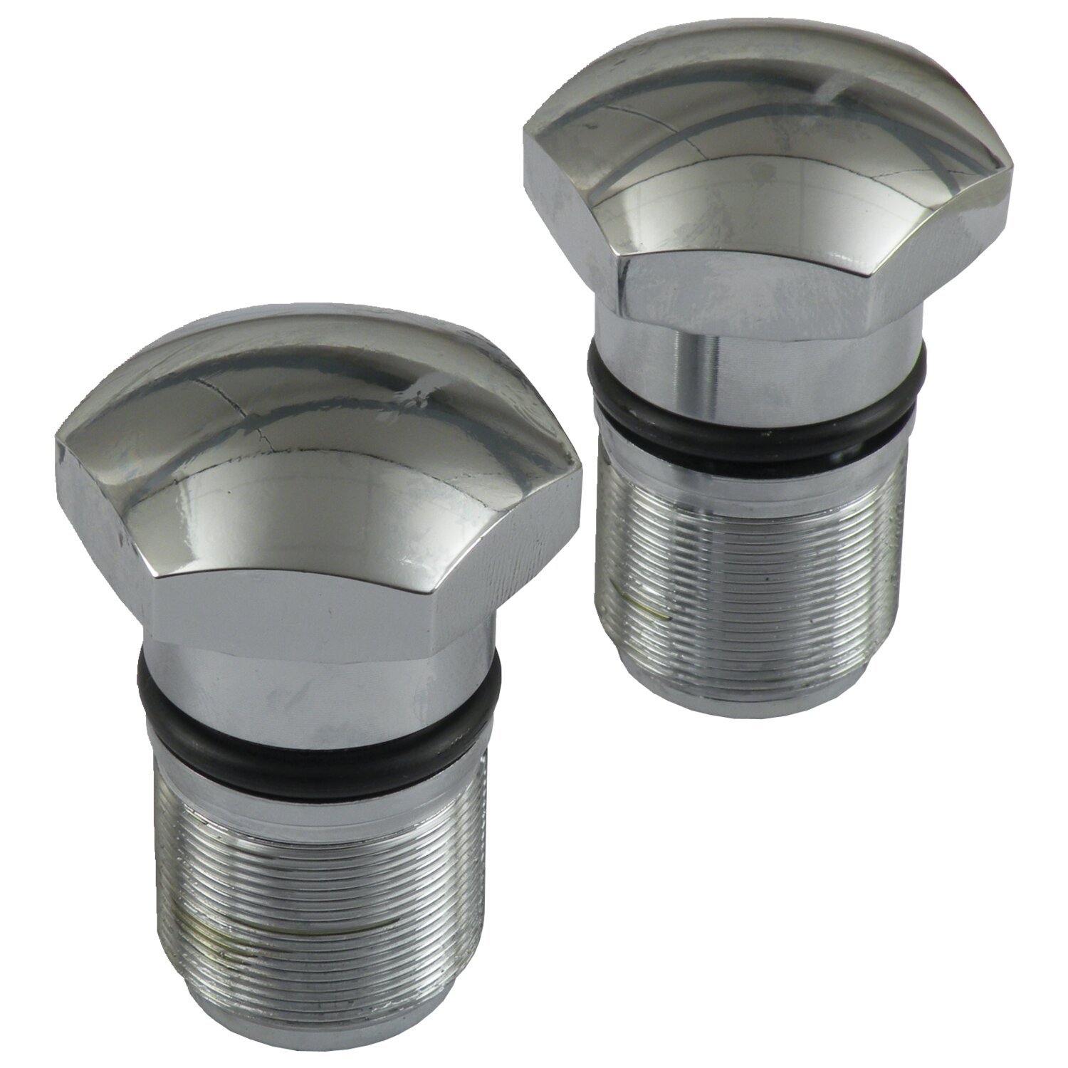 35mm fork tube cap bolt, Chrome