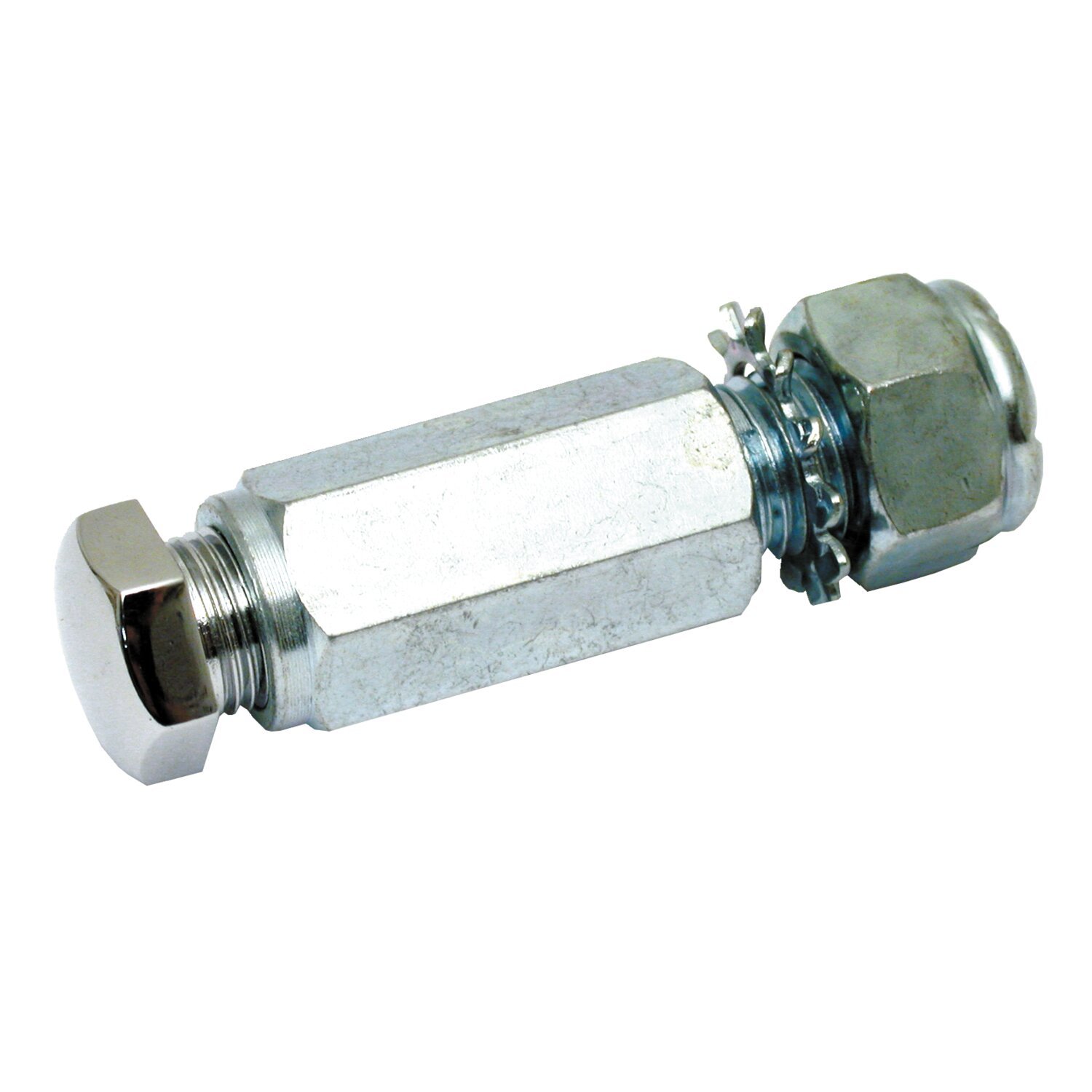 Fat Bob dash screw & nut kit, Chrome