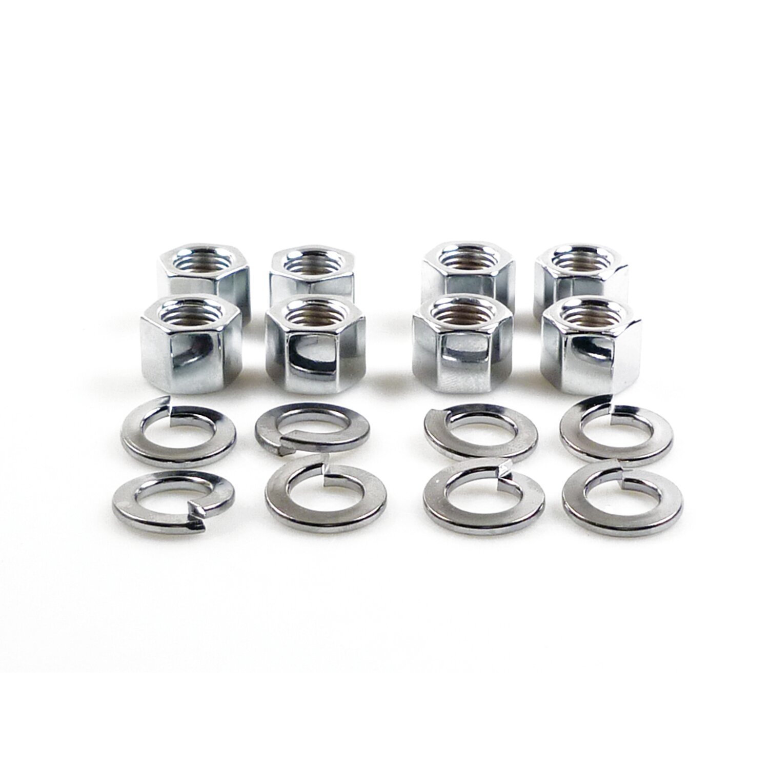 Colony cyl base nut kit, Chrome