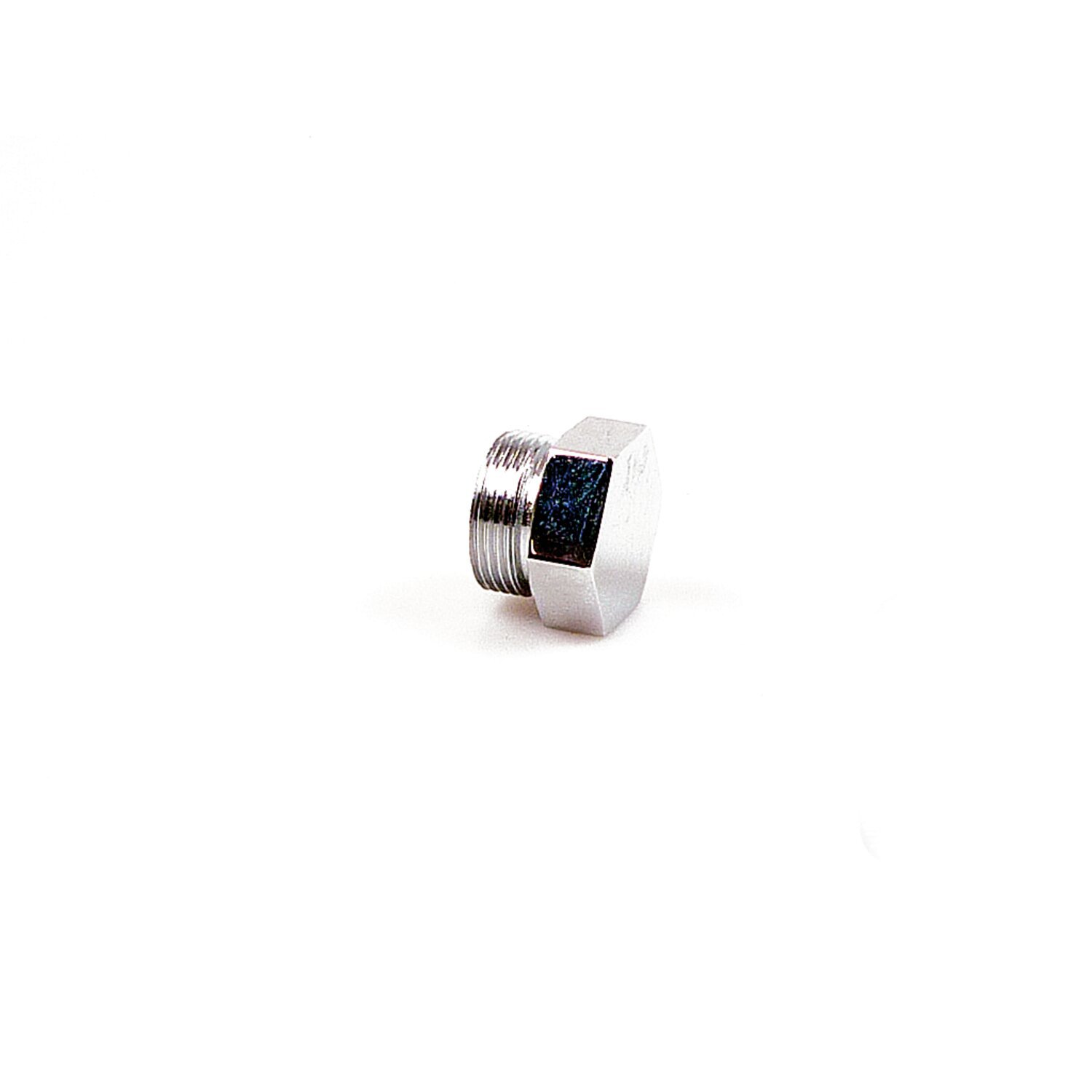 Colony, transmission fill plug. OEM hex style, Silver, Chrome