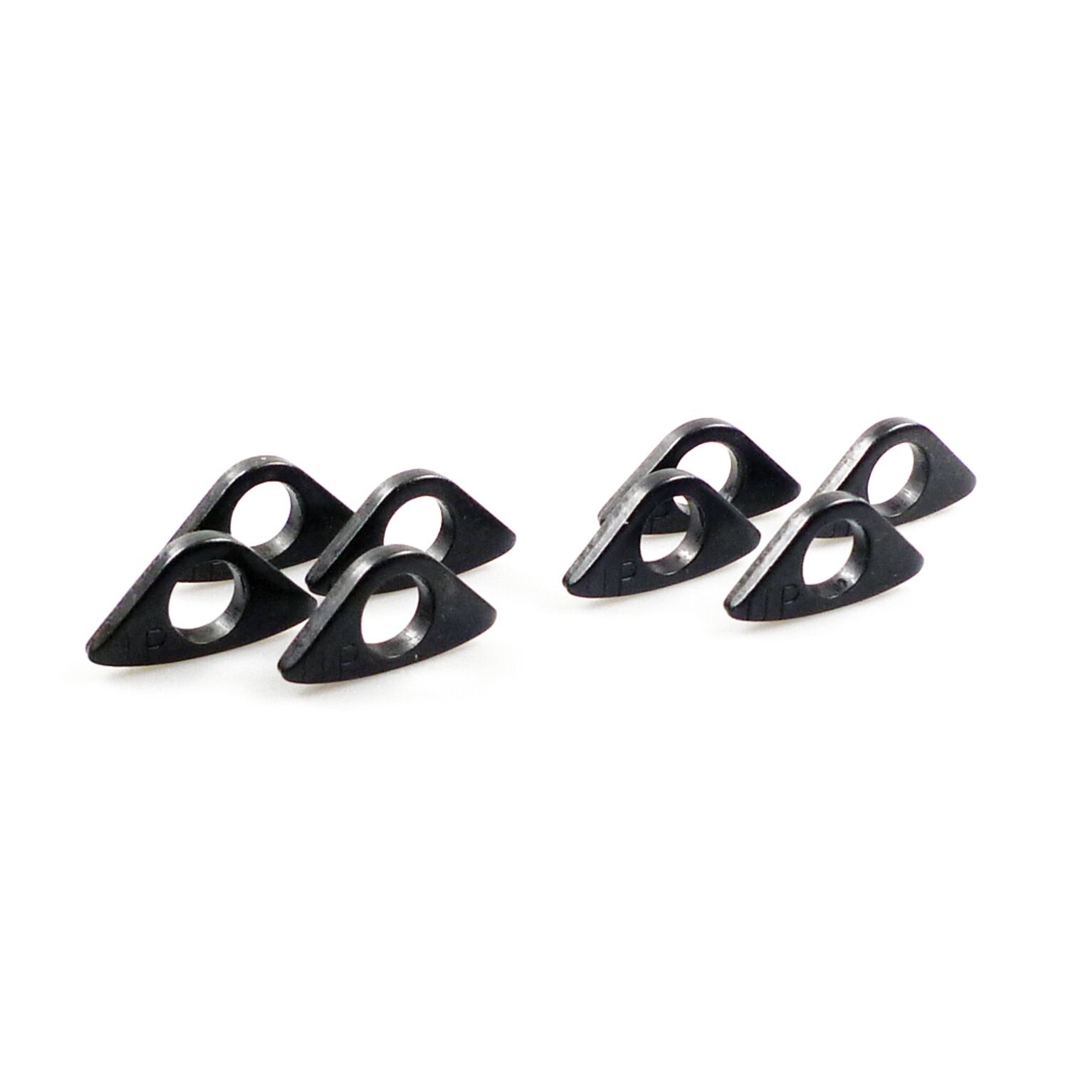 Colony, cylinder base stud spacers set, Black, Raw