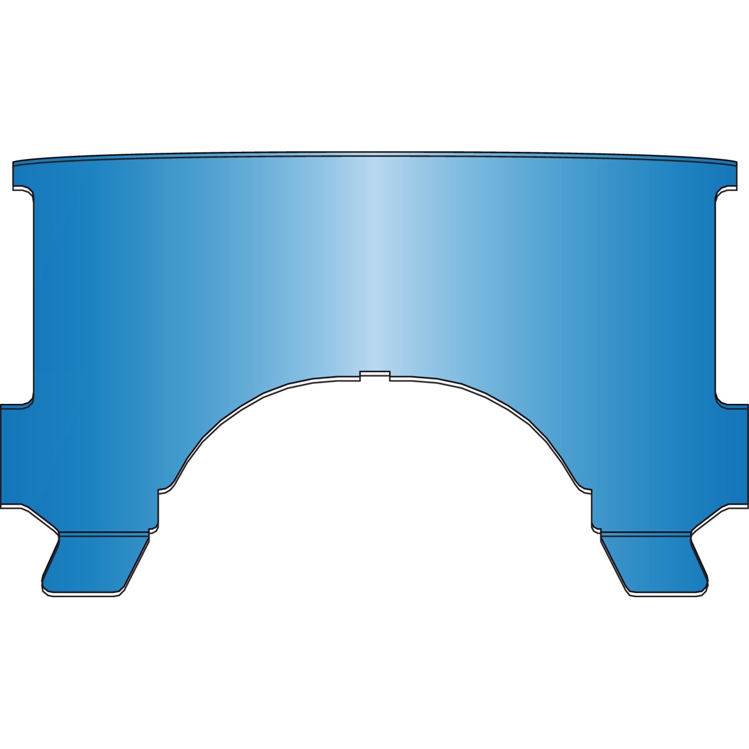 National Cycle, repl. adj. lower window (style B, Blue
