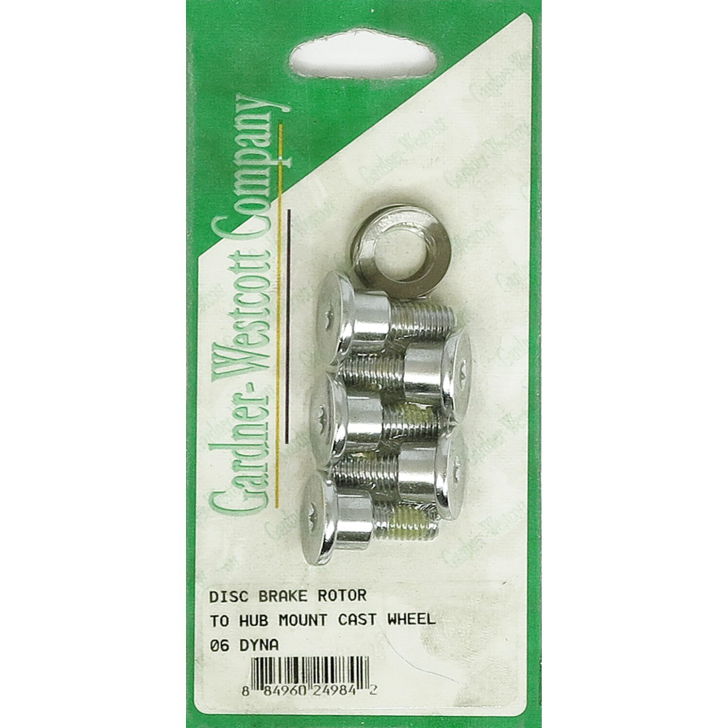 Banjo bolt set, Chrome