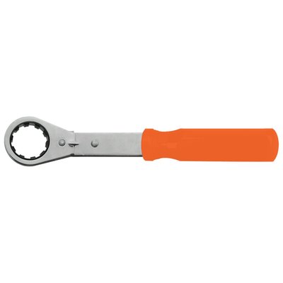 - For sprocket shafts with 10 splines 
- Reversible ratcheting wrench 
- Used to rotate the crankshaft effortlessly, without damage to the sprocket shaft, when doing timing or clearance checks 
- USA made