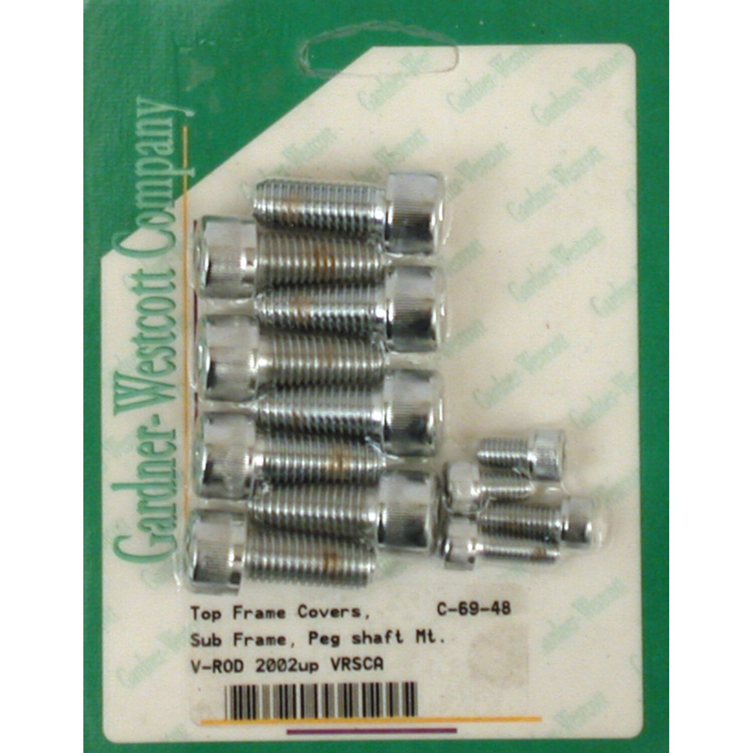 Frame screws with top covers. set