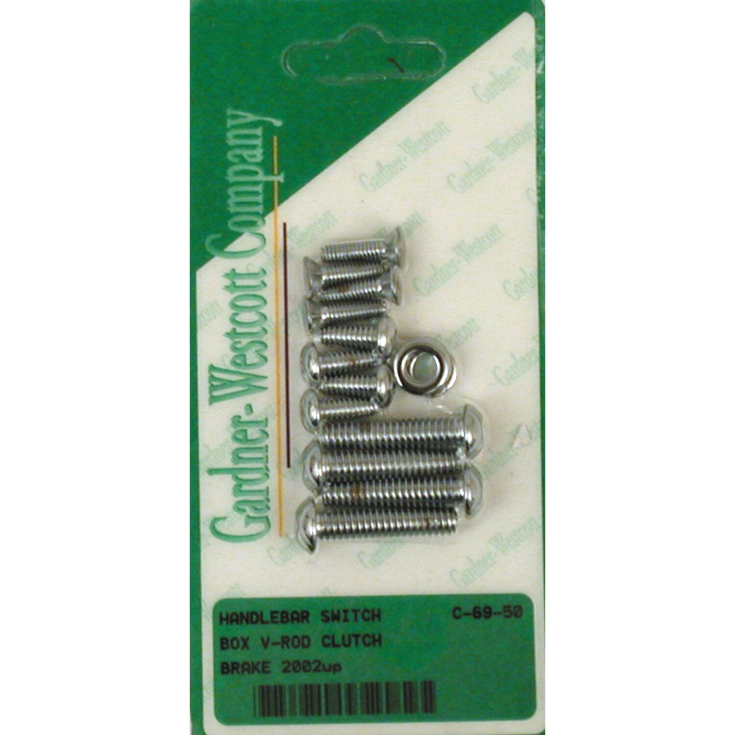 H/b switch box & master cyl., set, Chrome