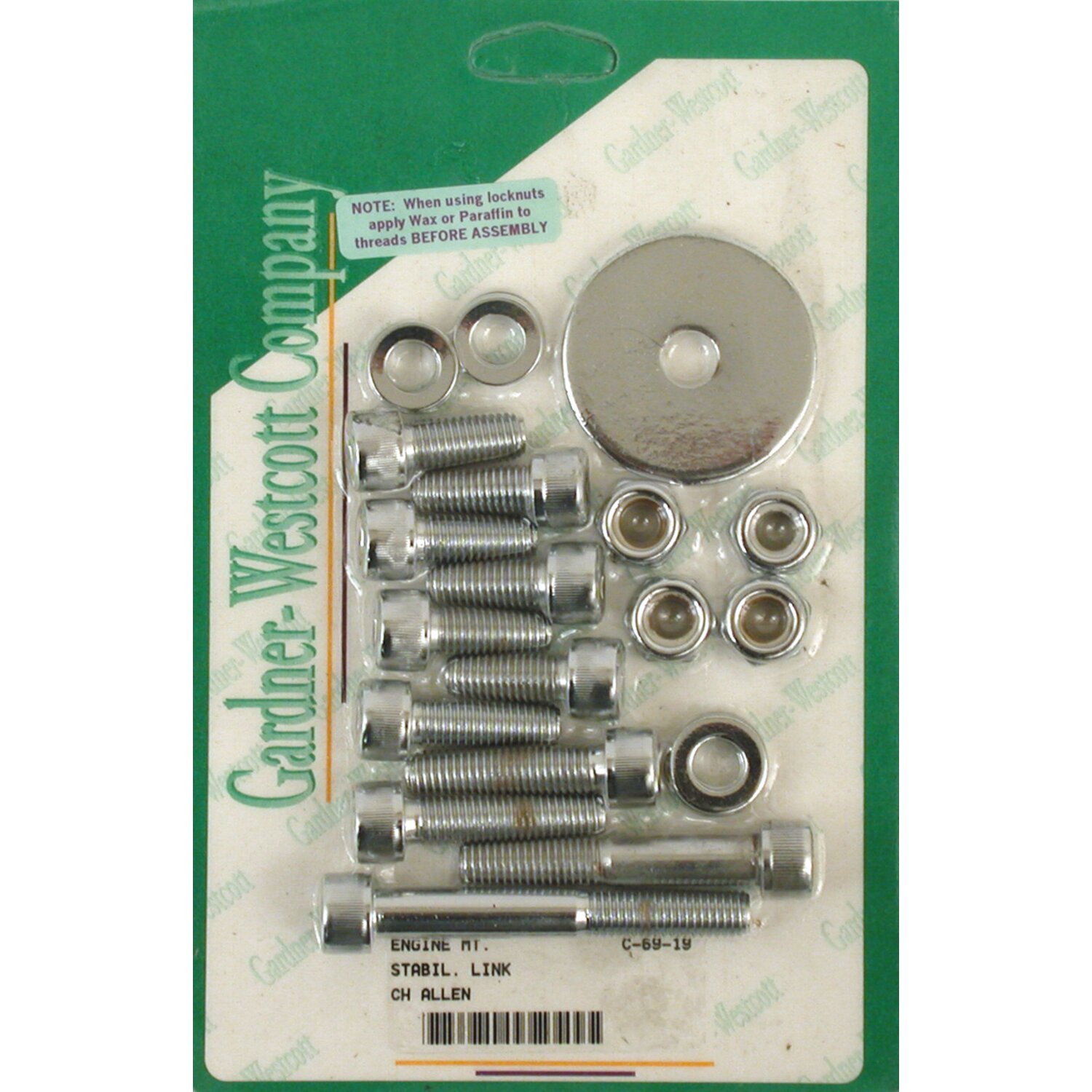 Motor mounts & stabilizer links, Polished