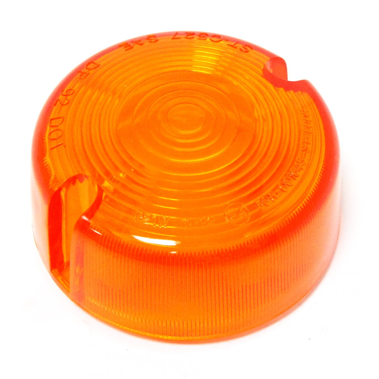 Replacement 3" bullet turn signal lens, amber