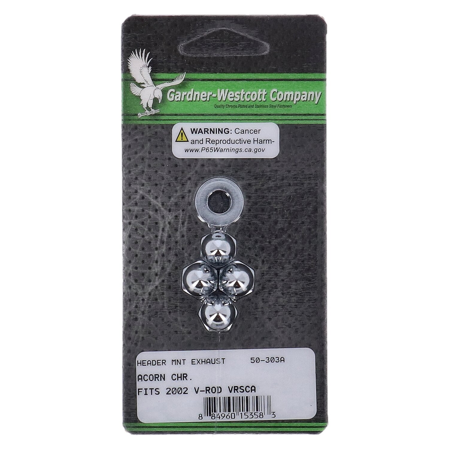 Exh. header mounts, acorn