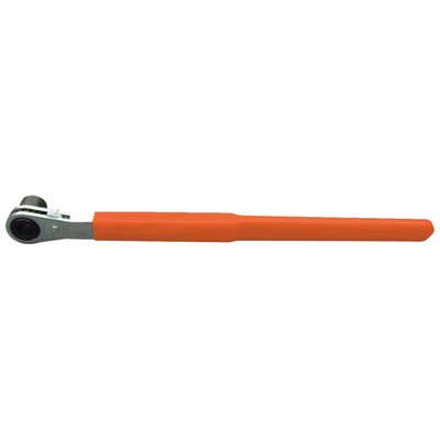 With torque grip socket. Used to remove & install 5/16" and 10mm side terminals and hold down fasteners. Extra long, 9 3/4" (24.8cm), for easy access to recessed terminals.
10mm & 5/16".