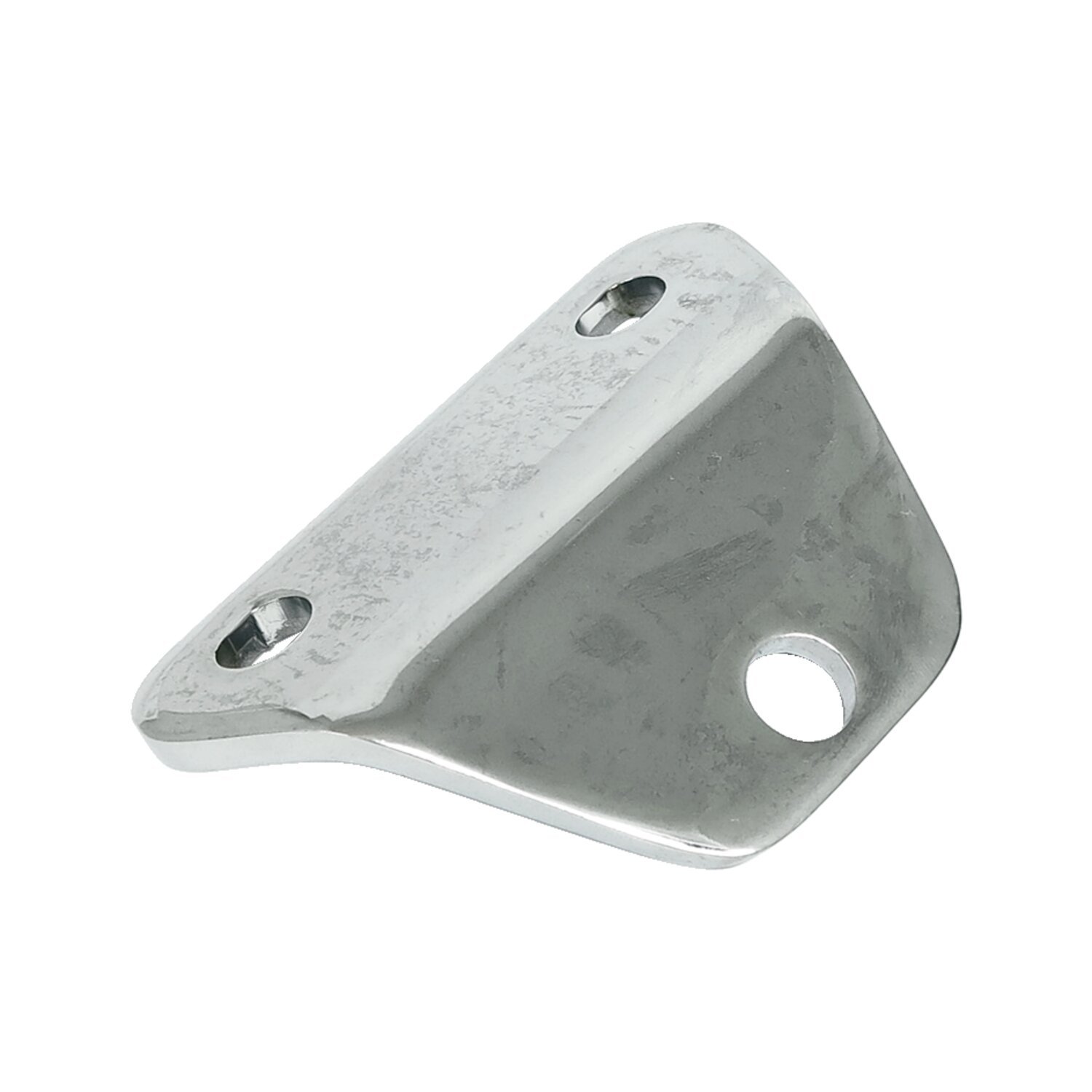 Custom headlamp mount bracket, Chrome