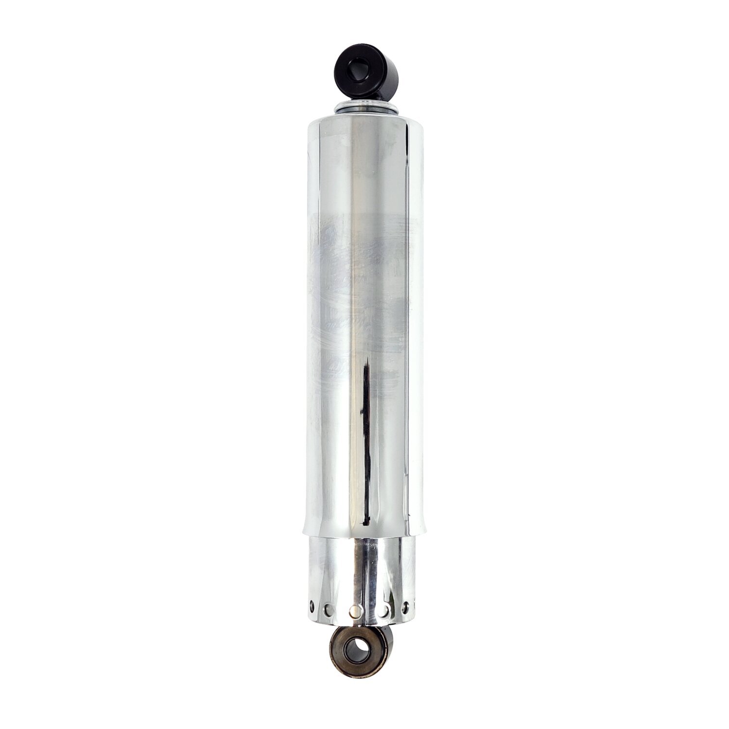 Shock absorbers 13-1/2", full cover, Chrome