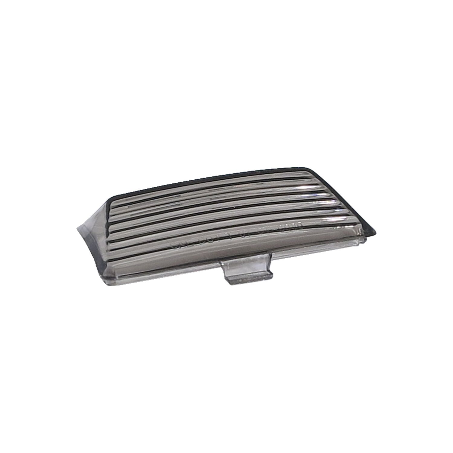 Fender tip lens, rear, smoke