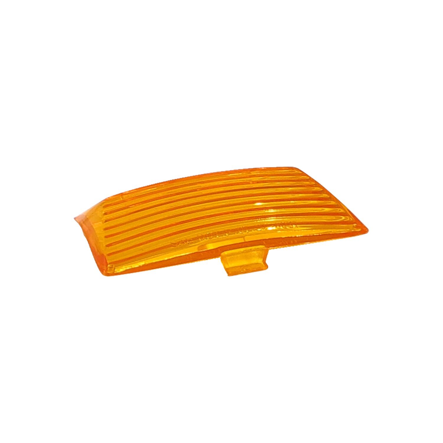 Fender tip lens, front, Orange
