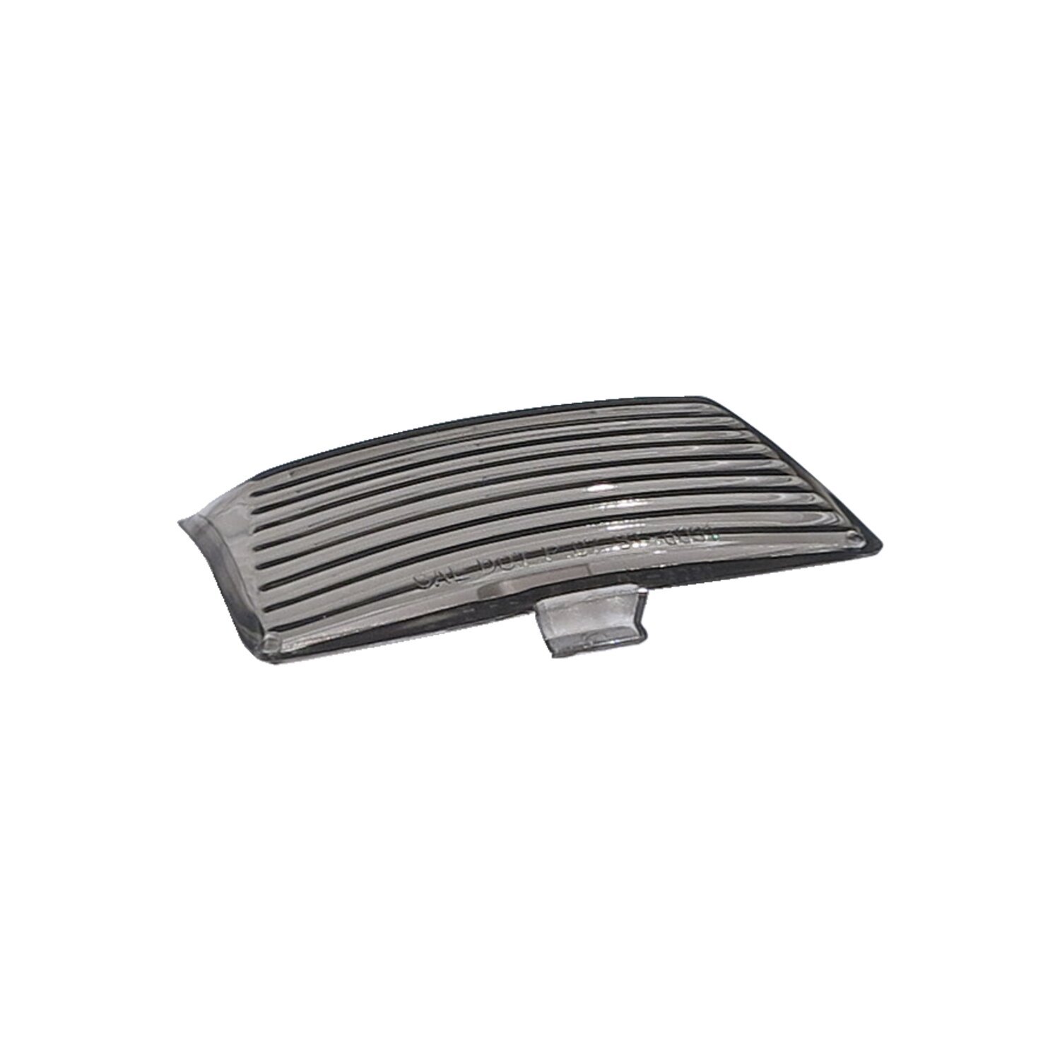 Fender tip lens, front, Gray