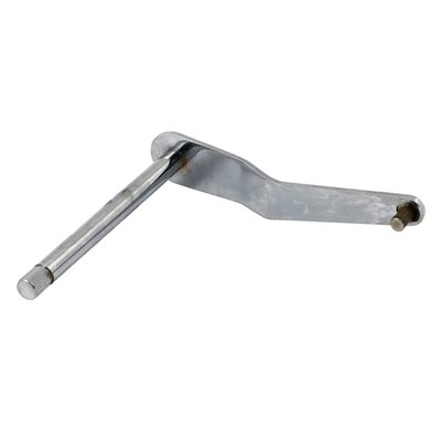 Chrome plated steel inner shifter arm.
OEM replacement reference 34574-74.