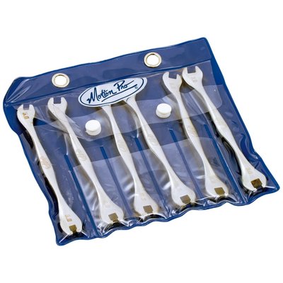Set includes 6 individual wrenches; Ergonomic handle with excellent grip & feel; With open-end for quick adjustment; Closed-end is for hard to turn nipples; Sizes include 5.0/6.0/6.3/6.5/6.8/7.0 mm