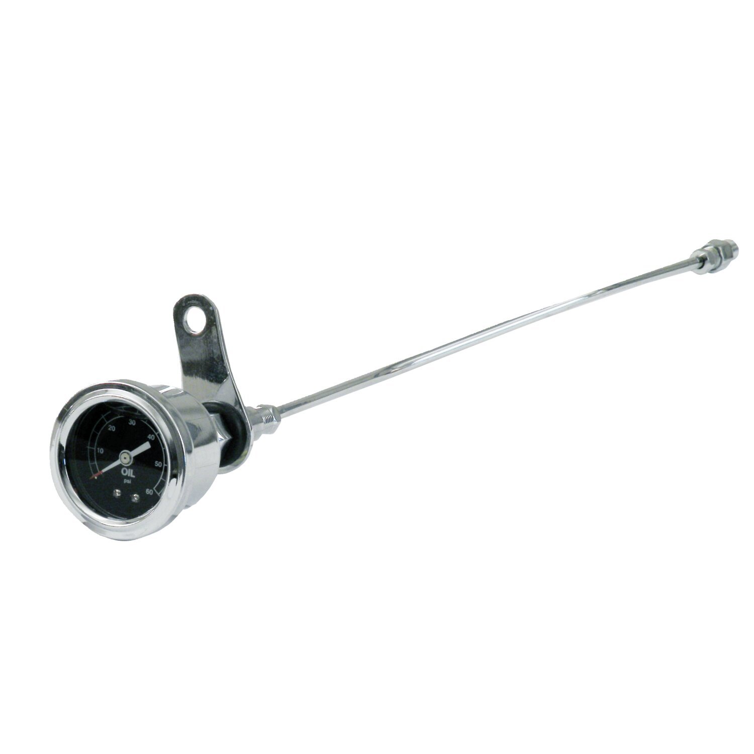 Oil pressure gauge kit rocker box, 0-60 PSI