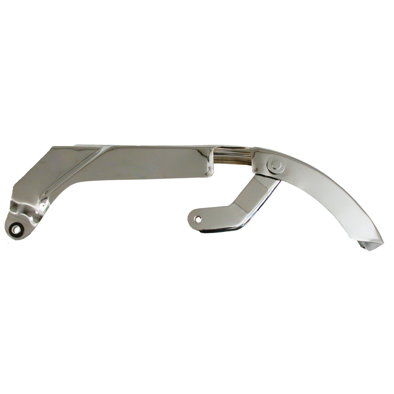 Upper belt guard, FXR, Chrome